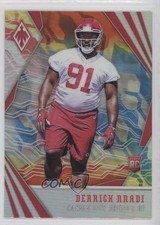 2018 Panini Phoenix Rookies Color Burst Derrick Nnadi #165 0pl9