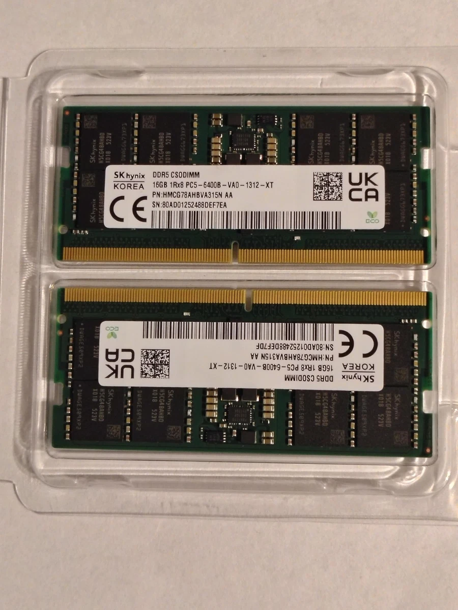 Las mejores ofertas en Módulos de RAM 2 SK Hynix ordenador | eBay