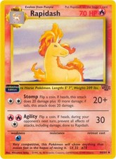 1999 Pokemon: Jungle - Rapidash (#44/64, Unlimited, Uncommon, Moderately Played) on eBay