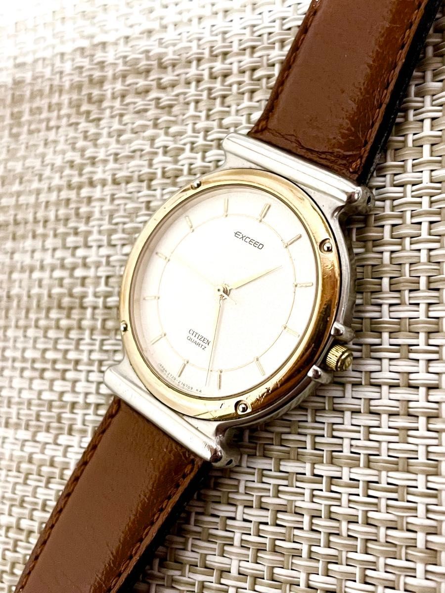 Reloj de vestir de lujo Citizen Exceed FR 2730 reloj hecho en Alemania raro