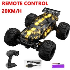 New 2WD RC Monster Truck Off-Road Vehicle 2.4Ghz Remote Control Car Toy Gift Kid