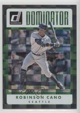 2017 Panini Donruss Dominators Silver /349 Robinson Cano #D-22 1be