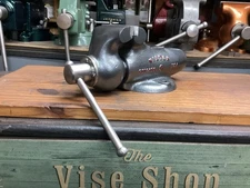 Restored Vintage Wilton 1946 No 3 Stationary Bench Vise 3 In Jaws 18 Lbs USA 