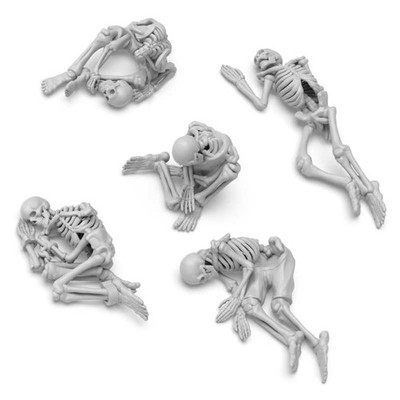 Green Stuff World Menschliche Skelette Set (5) 1:35 3D printed Bones