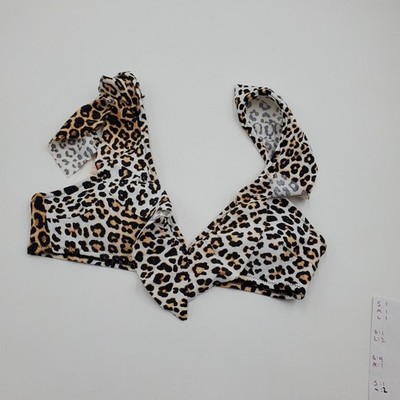Minkpink Safari Flounce Top in Leopard Size M