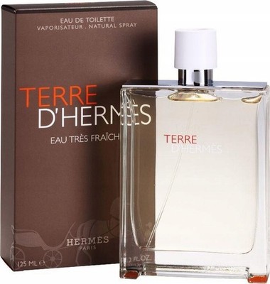    Terre d' Hermes Eau Tres Fraiche 125 ml EDT Rarität! Vintage discontinued!   