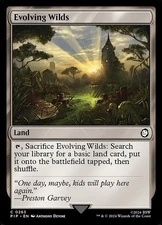 Evolving Wilds Universes Beyond: Fallout MTG Magic The Gathering