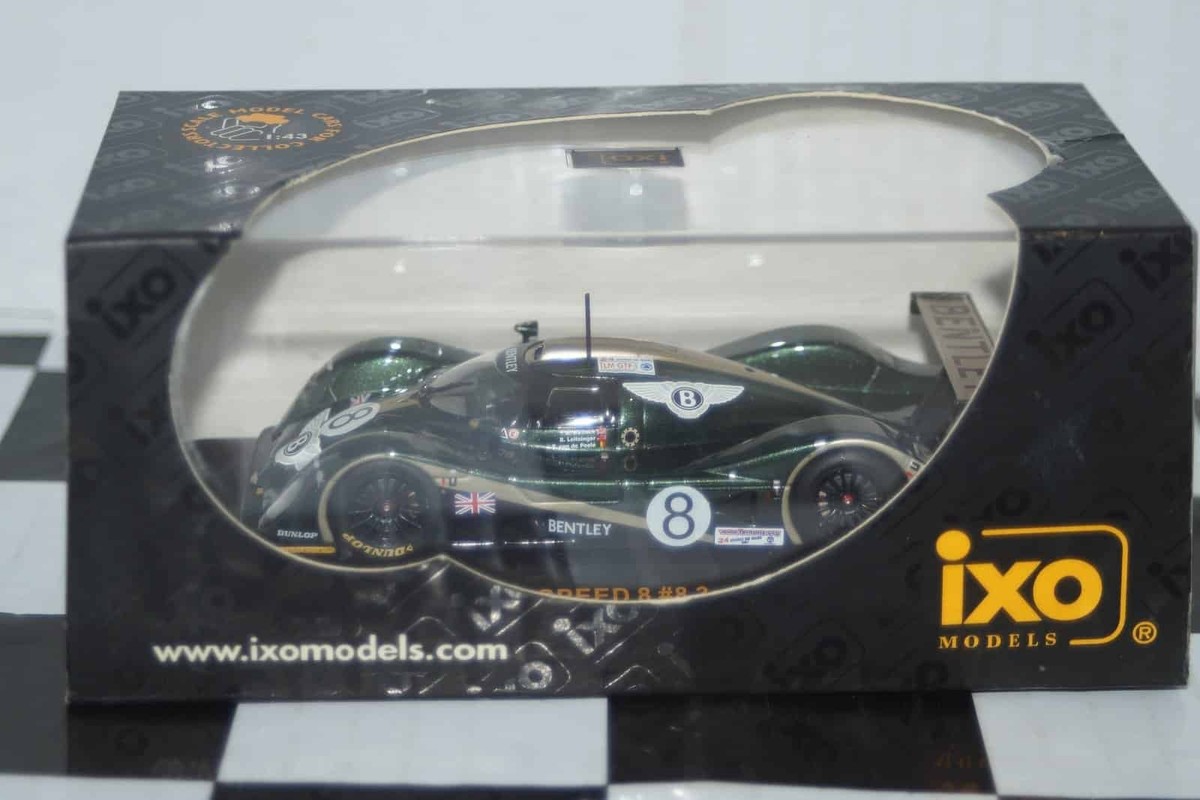 Ixo Bentley Speed 8 Le Mans 2001 1:43 LMM030 4895102301195| eBay