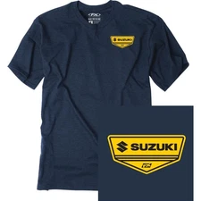 Factory Effex Suzuki Apex RM T-Shirt - Navy - Large 28-87424
