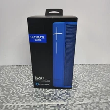 Ultimate Ears BLAST Bluetooth WiFi Speaker w/ Alexa Waterproof Blue Portable