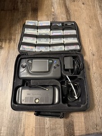 Sega Game Gear Recapped Bundle Lot of Games with Case & Accessories