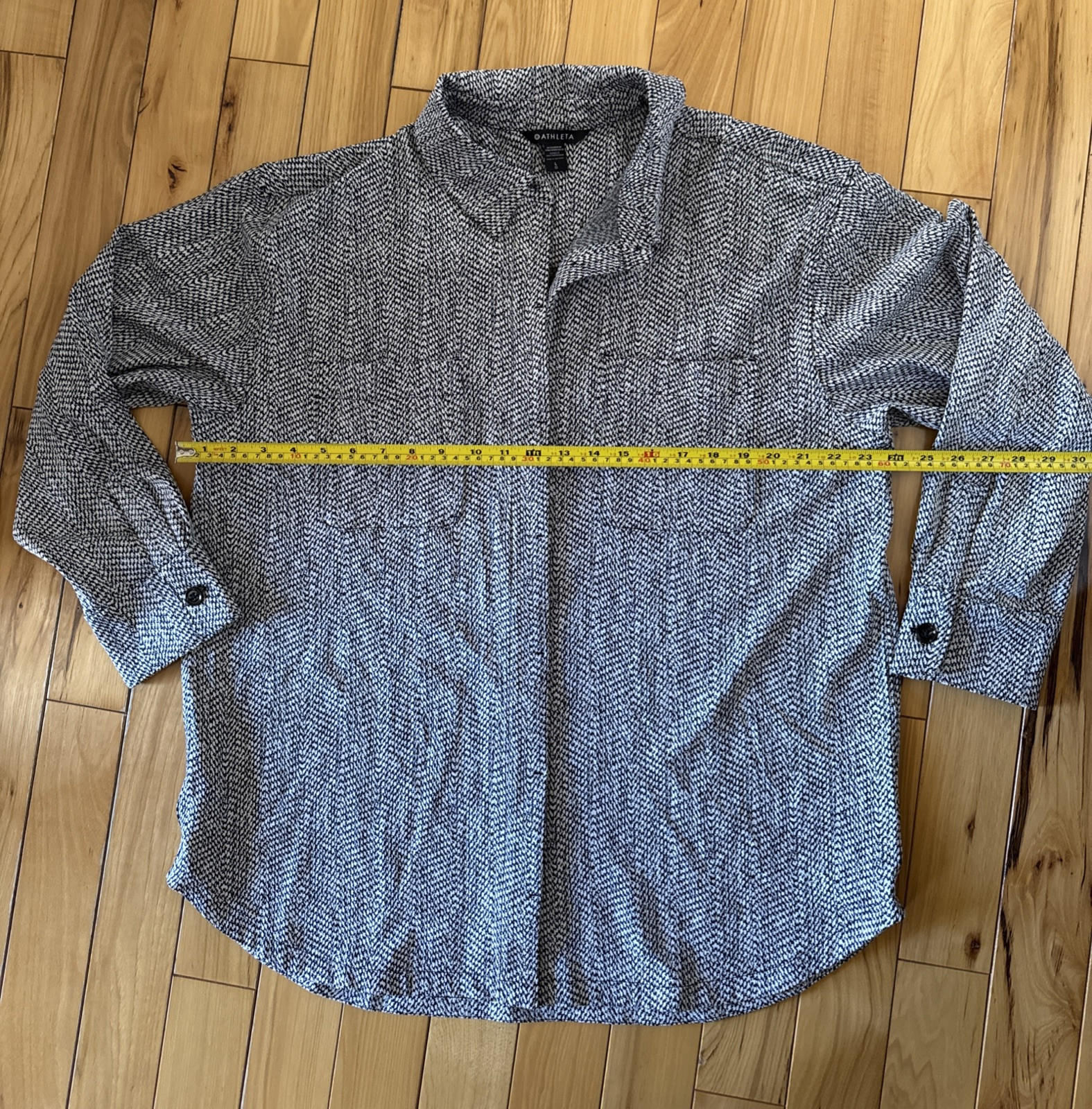 ATHLETA Braiden Textured Jacket Button Up Women’s… - image 17