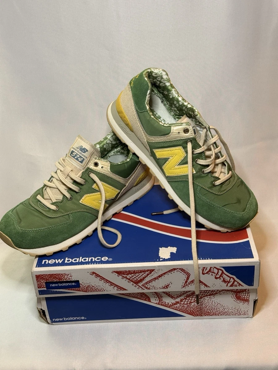 New Balance 574 Green Yellow for Sale | Authenticity Guaranteed | eBay