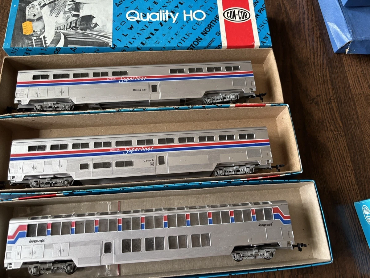Con-Cor HO with Vintage Model Railroad Passenger Cars for sale | eBay