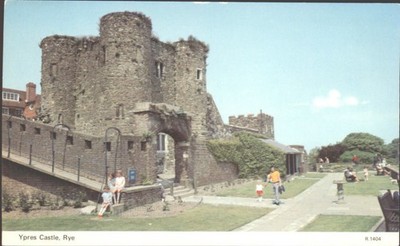 RYE, YPERN CASTLE, Sussex - Vintage POSTKARTE