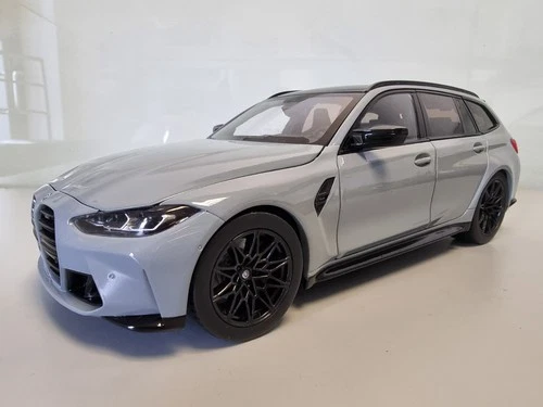 NEW BMW MINIATURE M3 G81 TOURING BROOKLYN GREY 1:18 80435B308C4