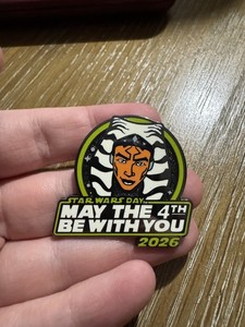 2026 Star Wars Day May the 4th Be with You Opened Box LR Mystery Pin Ahsoka Tano