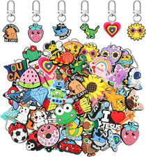 Random Different Keychain for Party Favor 30PCS Cute Fun Keychains for Goodie Ba