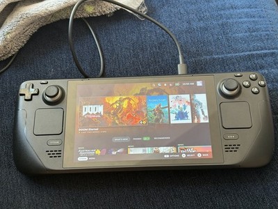 Valve Steam Deck LCD 64GB + 512GB MicroSD with Dock, Carrying Case