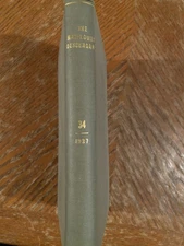 The Mayflower Descendant 1937 Volume XXXIV