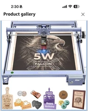 Creality Falcon 5W Laser Engraver Laser Cutter High Precision for Wood Glass