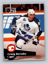 1991-92 Pro Set #495 Craig Berube Calgary Flames