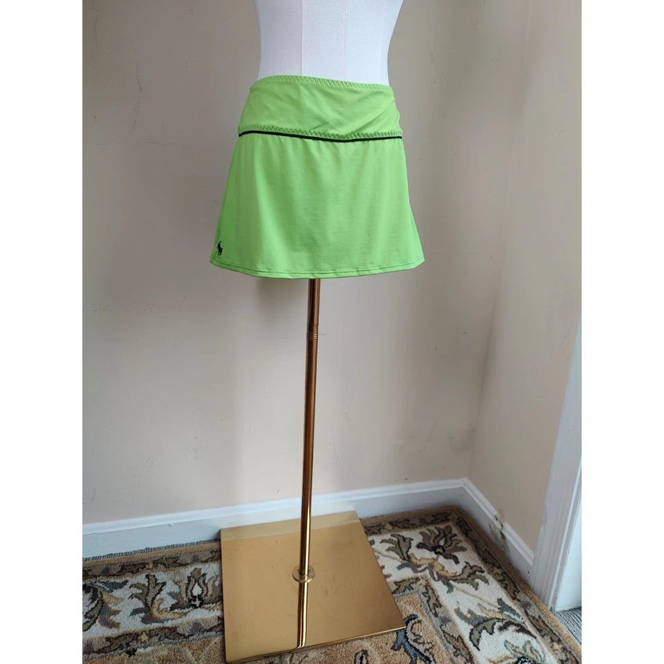 Ralph Lauren Lime Green Swim Skirt Cover Up Swimwear Size Small - Image 2 of 4