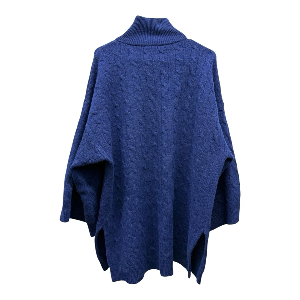 Cárdigan tejido vintage Ralph Lauren lana cachemir dos botones frente abierto talla M/L Foto 2 de 4