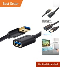 3Ft USB 3.0 High Speed Extension Cable - Type A Male to Female for Diverse Use