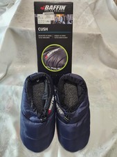 Pantofole Baffin unisex Cush blu navy taglia L nuove con scatola!  ***WOW***