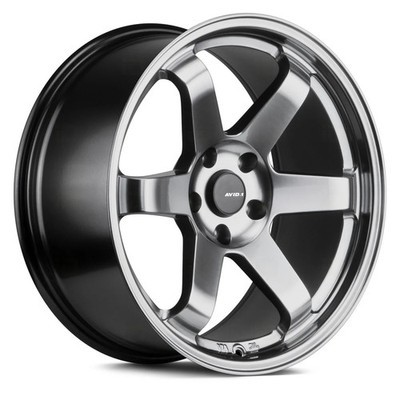 AVID.1 AV-06 Wheels 18x8 (35, 5x114.3, 73.1) Black Rims Set of 4 | eBay