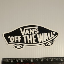 VANS Off The Wall Logo Skateboard Sticker Decal - Sticker for Skateboard