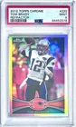 2012 Topps Chrome Tom Brady Silver PSA 9 Refractor SP 220 Patriots NFL Rare Mint