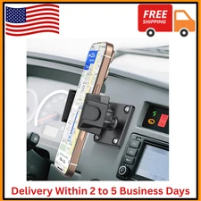 MAGJIEYX Car Phone Holder for Truck/Wall/Boat，Drill-Base Mount for Van/Dashbo...