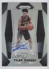 2017-18 Panini Prizm Silver Prizm Auto Tyler Dorsey #107 Rookie Auto RC pe8