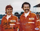 Bobby Allison & Richard Petty DUAL SIGNED 8x10 Photo PSA/DNA AUTOGRAPHED
