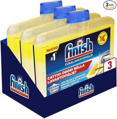 Spülmaschinen-reiniger, Additiv Spülmaschine, 3 Produktlinie Von 250 ML, Limone.