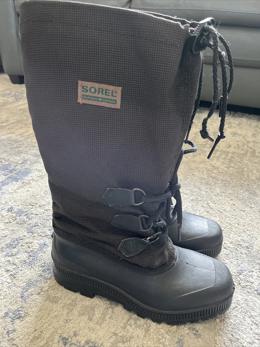 Defecte vredig Certificaat Vintage Sorel Kaufman Canada Winter Snow Boots Black/brown Women's Size 7 |  eBay