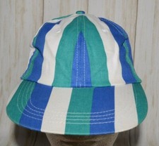 Multi Colored Stiped Hat Cap Vintage