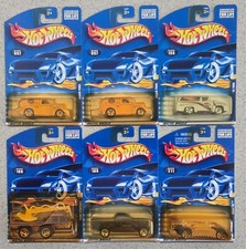 HOT WHEELS LOT OF SIX DIE-CAST VEHICLES MATTEL 2001