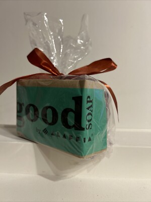 3X Alaffia Good Soap Shea & Coconut Whole Foods Bar Vanilla Haze GIFT WRAPPED!