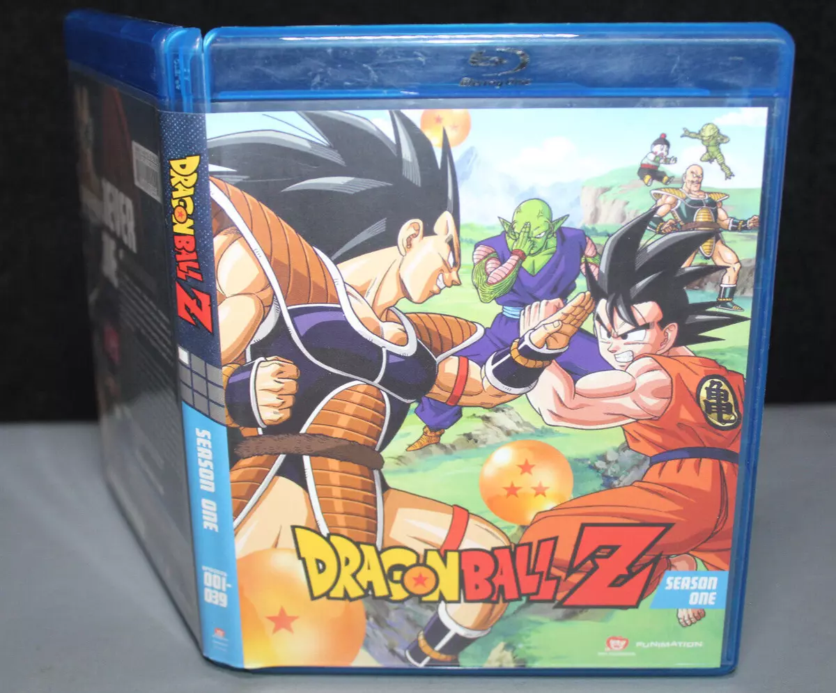 Dragon Ball Z Season 1 Blu-Ray Episode 1-39 Four Discs Funimation Saiyan  Saga