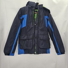 London Fog Boy's Size L 14-16 Navy Blue Winter Jacket