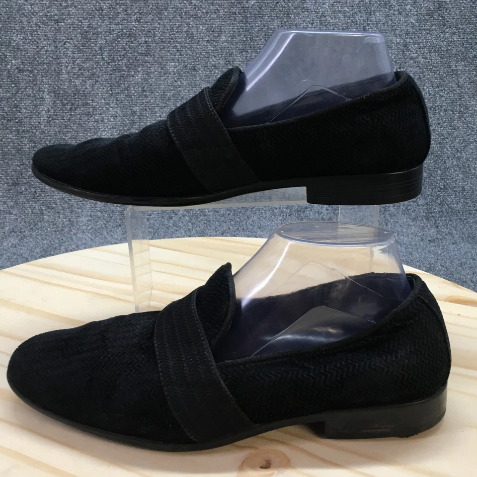 Aldo 鞋 男式 8 Asaria 乐福鞋 黑色 一脚蹬 舒适 休闲 低帮 圆头 — 第 2/4 张图片