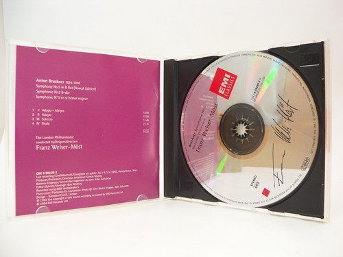 Bruckner Symphonic No 5 London Philharmonic Franz Welser-Most 1994 CD - Picture 3 of 4