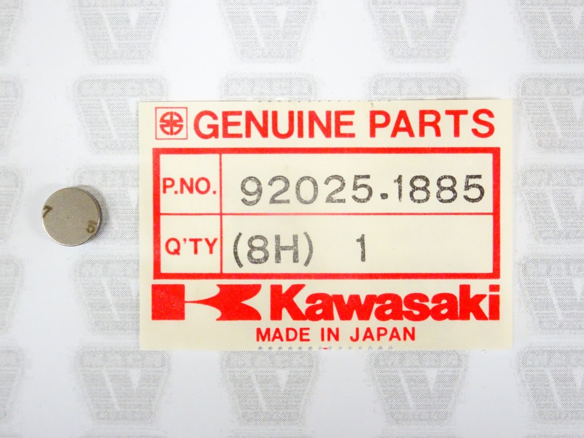 shimaさん用 Kawasaki NOS NEW 92025-1885 Shim 2.75T JT KX KLX KSF VN ZG ZR ZX