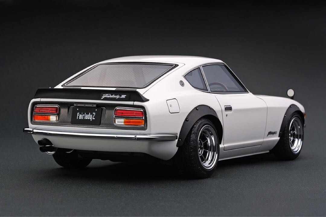 Ignition Model 0180 1/18 Nissan Fairlady Z S30 White Diecast