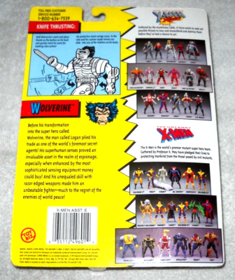Marvel X-Men - Wolverine (5th edition) - (MOC) 100% complete (TOY