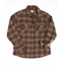 New! Devil-Dog Dungarees CPO (Chief Petty Officers) Jacket in Coca Plaid; XXL