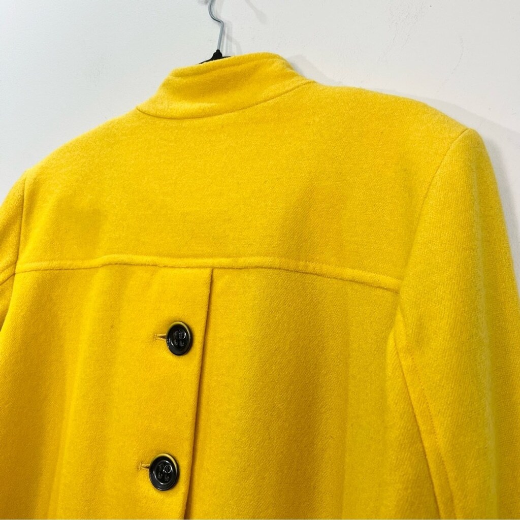 Spanner button back wool blend double breasted pe… - image 7